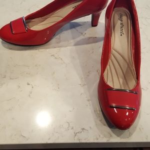 Easy Street Patent Leather Pumps
